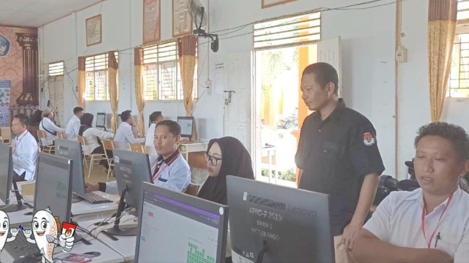 KPU Kabupaten Gorontalo Gelar Seleksi CAT bagi PPS