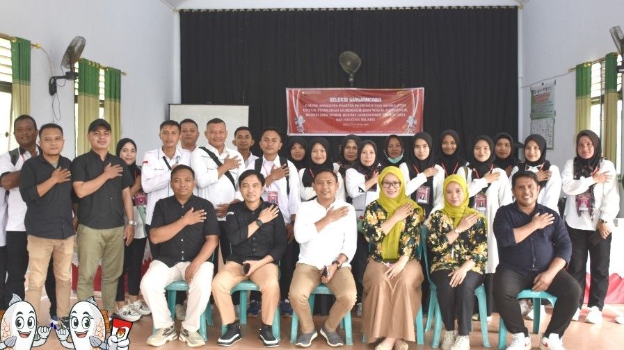 KPU Monitoring Seleksi PPS di Sejumlah Kecamatan di Kabupaten Gorontalo