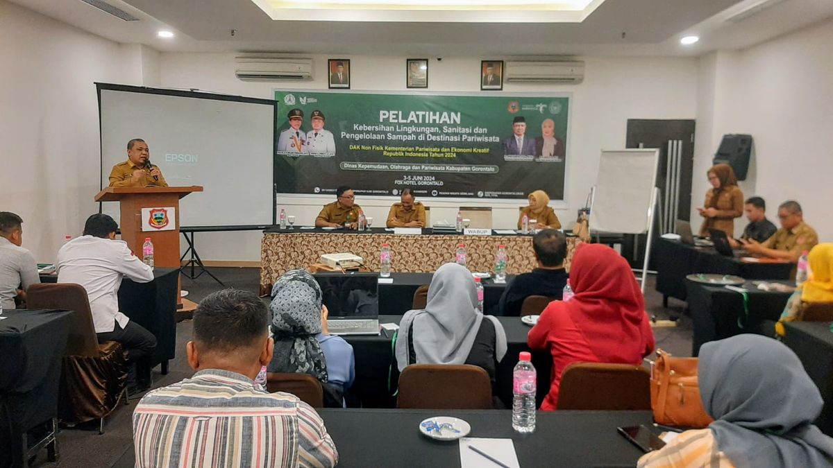 Disporapar Kembangkan Kreatifitas Pengelola Wisata di Kabupaten Gorontalo.