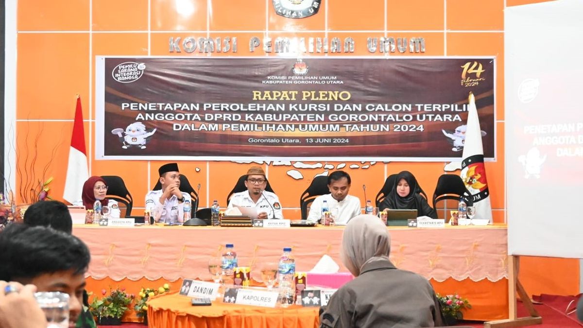 KPU Gorut Tetapkan Anggota DPRD Terpilih