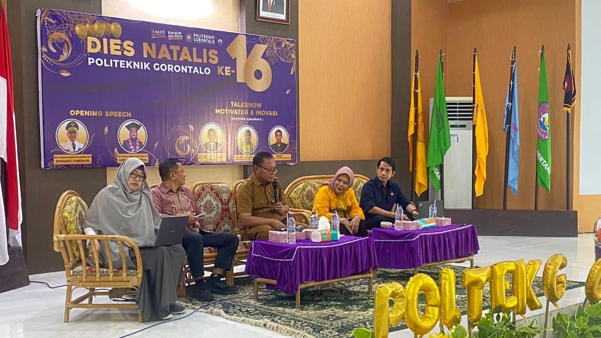 Pemprov Minta Politeknik Gorontalo Ciptakan Lapangan Kerja Baru