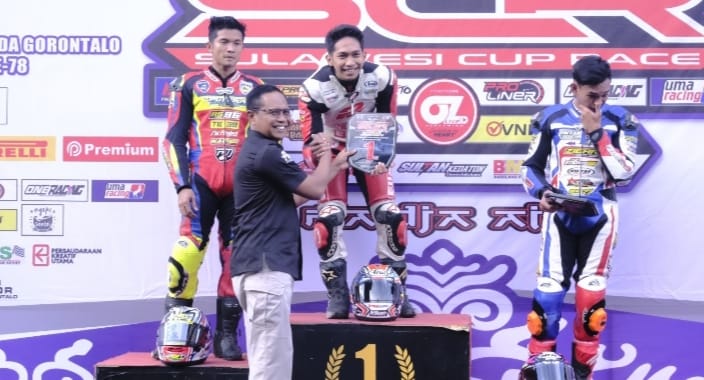 Kapolda Gorontalo Resmi Membuka Balap Motor Sulawesi Cup Race 2024