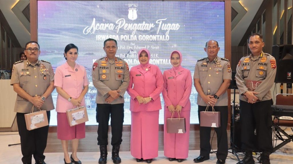 Kapolda Hadiri Pisah Sambut PJU Polda Gorontalo