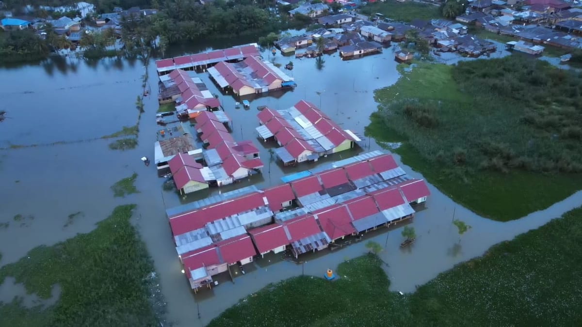 1.641 Warga Talaga Jaya Terdampak Banjir Luapan Danau Limboto