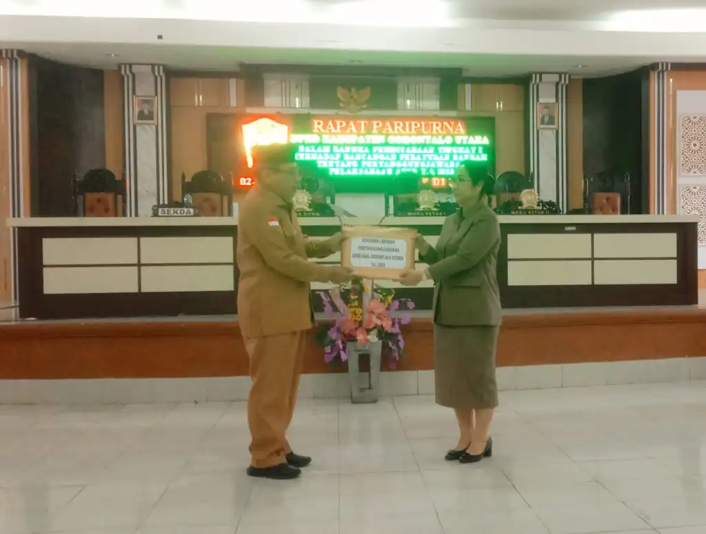 DPRD Gorut Siap Bahas Ranperda Pertanggungjawaban Pelaksanaan APBD Tahun 2023