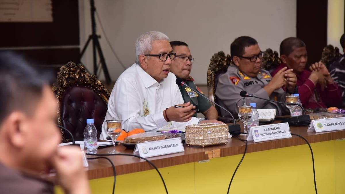 Forkopimda Provinsi Gorontalo Gelar Rapat Bersama Bahas Isu-Isu Aktual