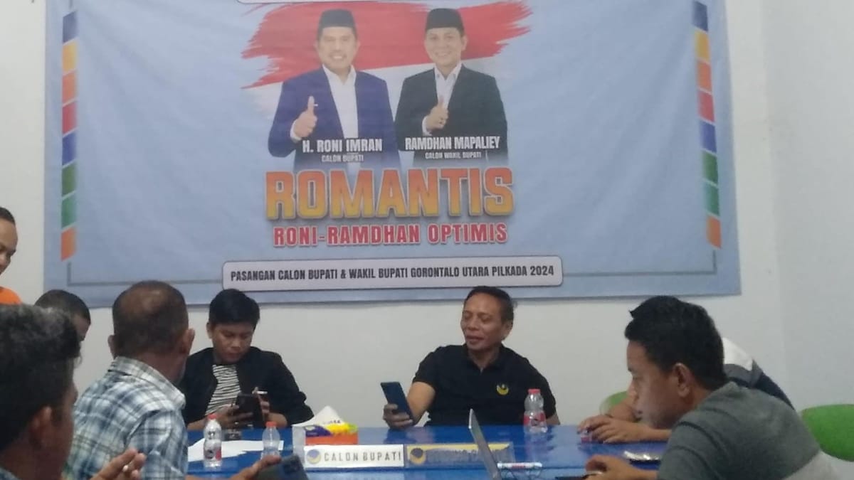 Bacakada Roni Imran dan Ramdhan Mapaliey,  Siap Mendaftar ke KPU Gorut