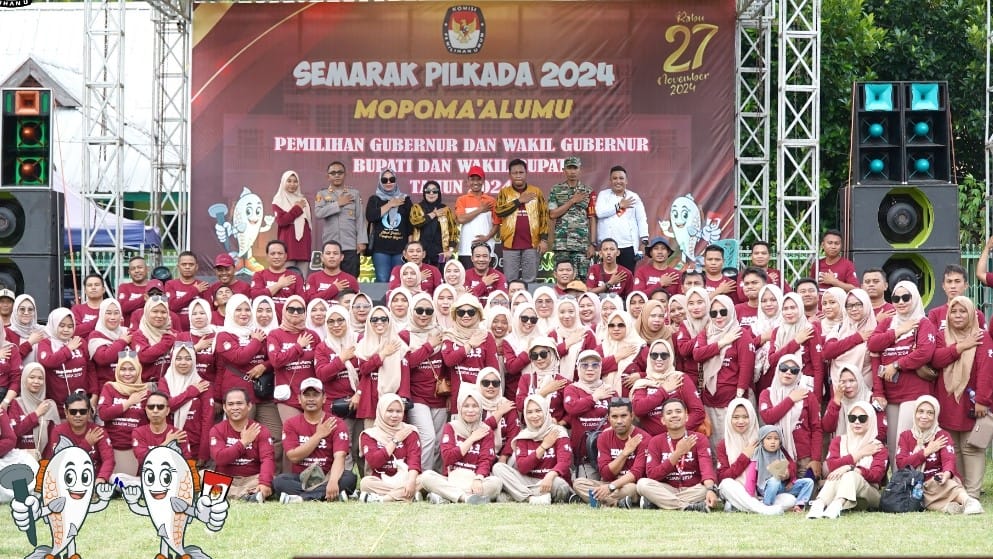 KPU Kabupaten Gorontalo Luncurkan Semarak Pilkada 2024