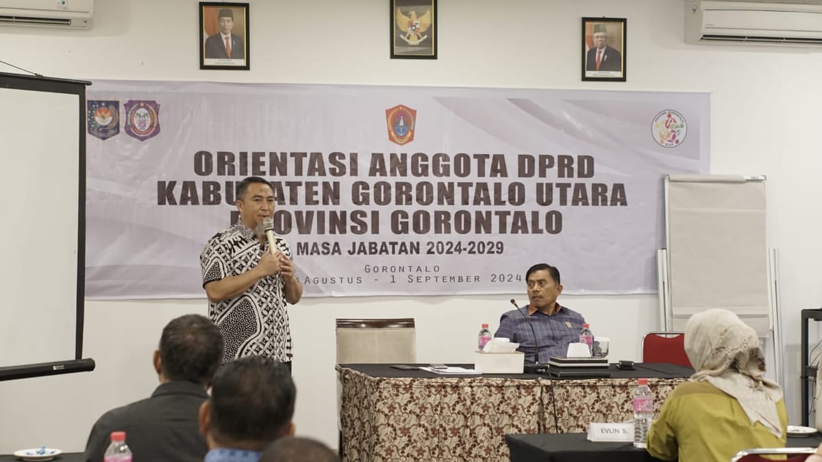 Kepala BPSDM Tutup Pelatihan Orientasi Anggota DPRD Gorontalo Utara