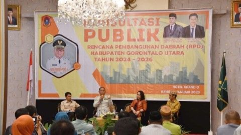 Bupati Gorut Buka RPD 2024-2026