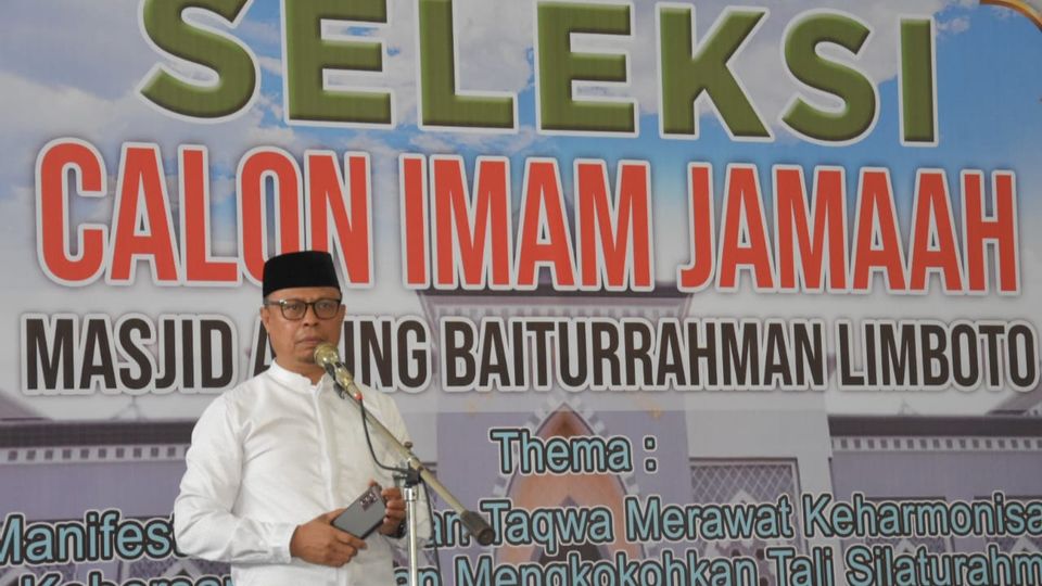 Pesan Roni Sampir Kepada 39 Calon Imam Masjid Baiturrahman