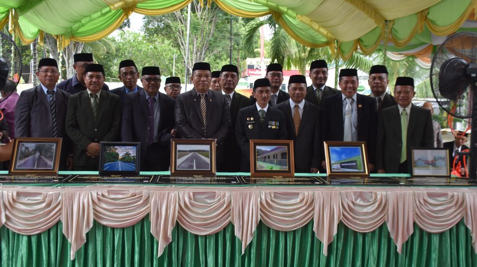 HUT ke-350, Pemkab Gorontalo Resmikan Proyek Infrastruktur