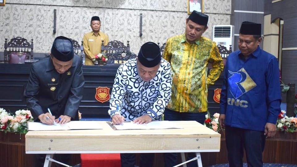 Pemda dan DPRD Kabupaten Gorontalo Sepakati KUA-PPAS APBD TA 2025