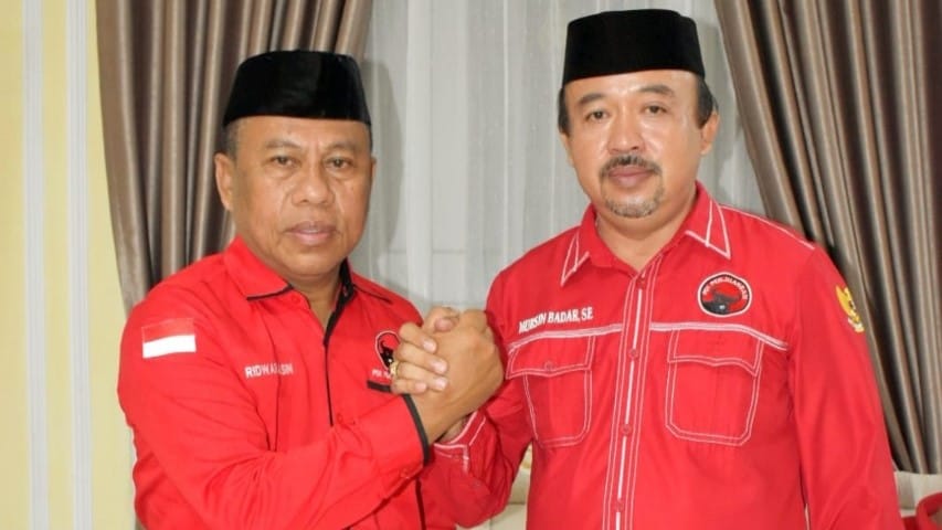 PDIP Tetapkan Ridwan Yasin dan Muksin Badar sebagai Calon Bupati dan Wakil Bupati Gorut