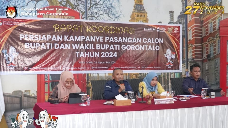 KPU Siapkan Tahapan Kampanye Cakada 2024